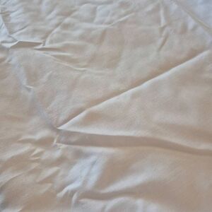 Fabric, White Cotton/Poly Batiste 45" x 3 yds